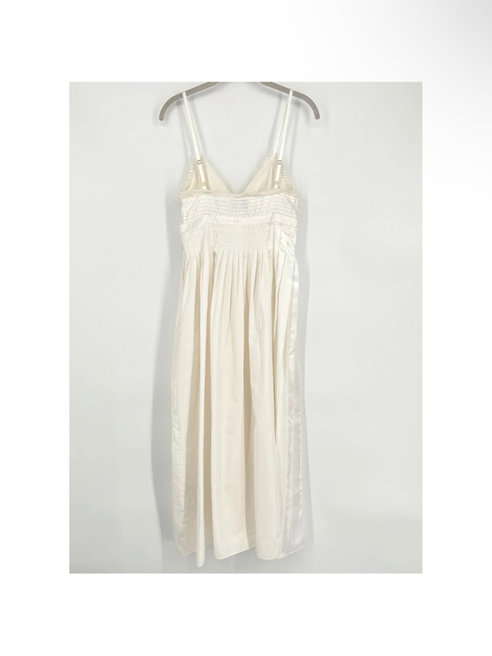 3.1 Phillip Lim Ivory and Cream Mixed-Texture Midi Dress - Picture 2 of 16